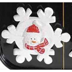 Christmas decoration, snowman, resin
